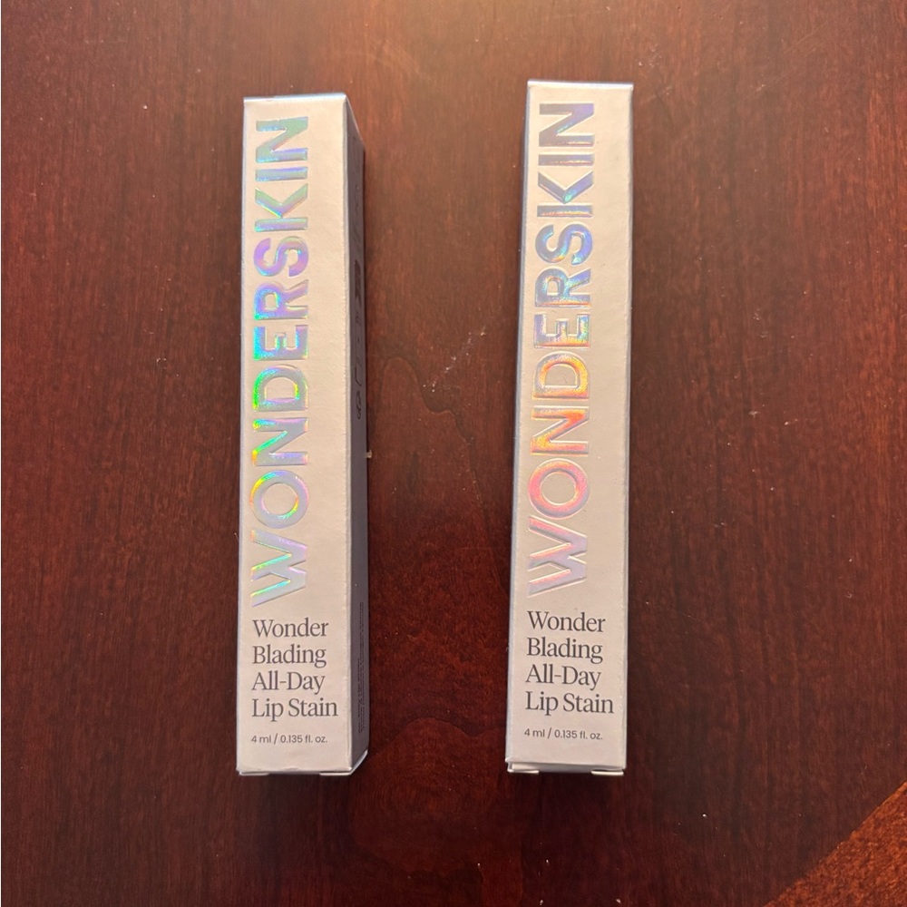 Limited Edition Wonderskin Black Vinyl- Lip Stain New Sealed in Box-